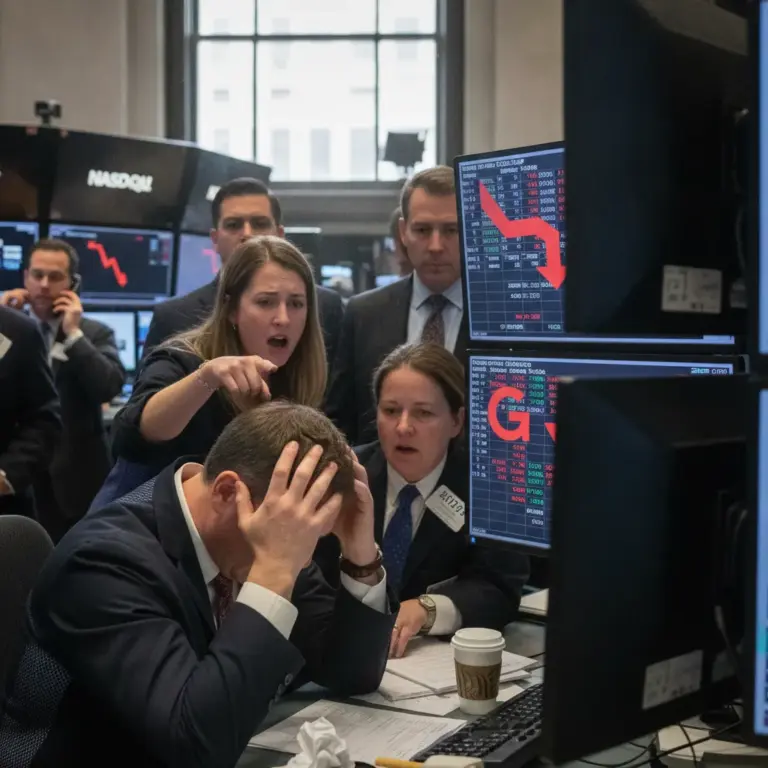 Google Stumbles as AI Fears Trigger Historic Sell Off